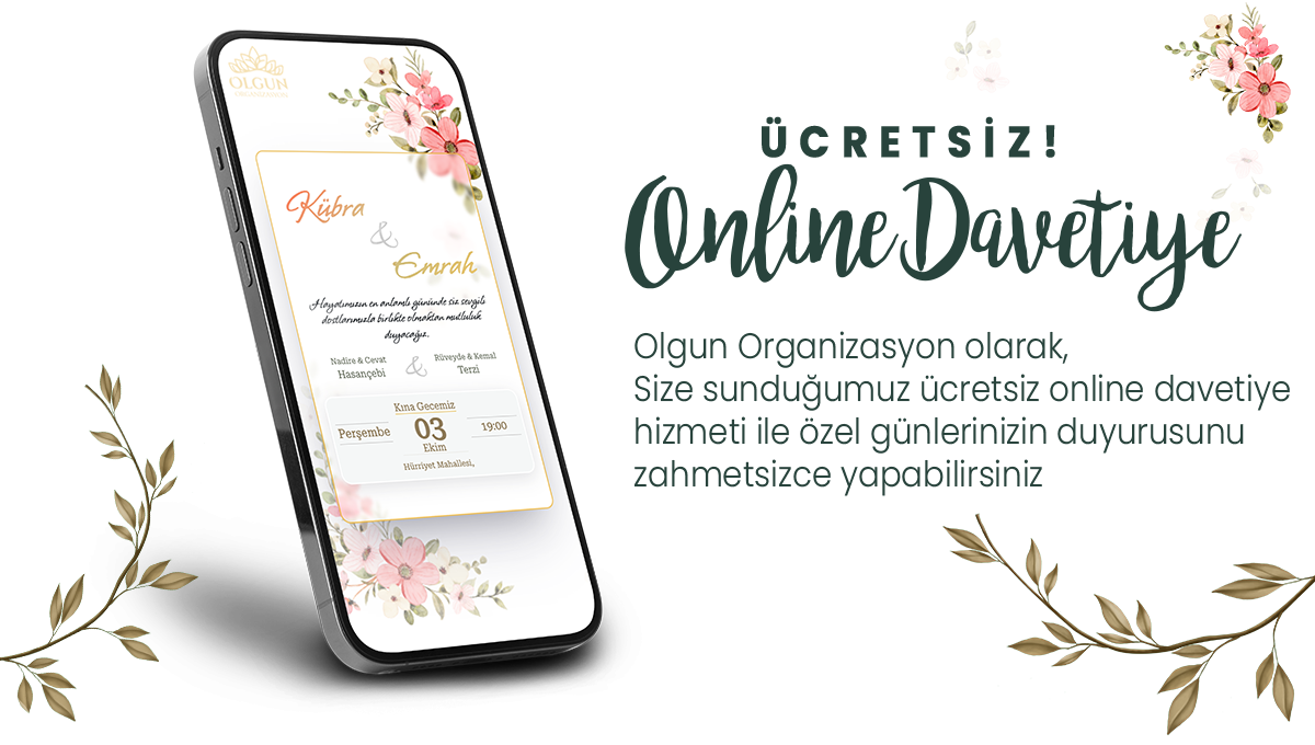 ücretsiz online davetiye